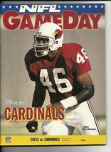 1992 NFL Gameday Program Cardinals @ Colts December 20th - £7.69 GBP