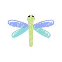 Dragonfly Solid and Translucent DIGITAL File:  Instant Download. No Physical Pro image 1