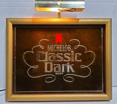 Vintage Michelob Classic Dark Beer Lighted Bar Sign - £43.85 GBP