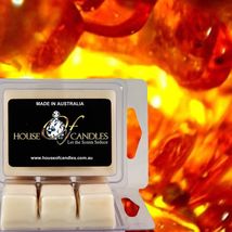 Amber Musk Premium Scented Eco Soy Candle Wax Melts Clams Vegan Handmade - £11.01 GBP+