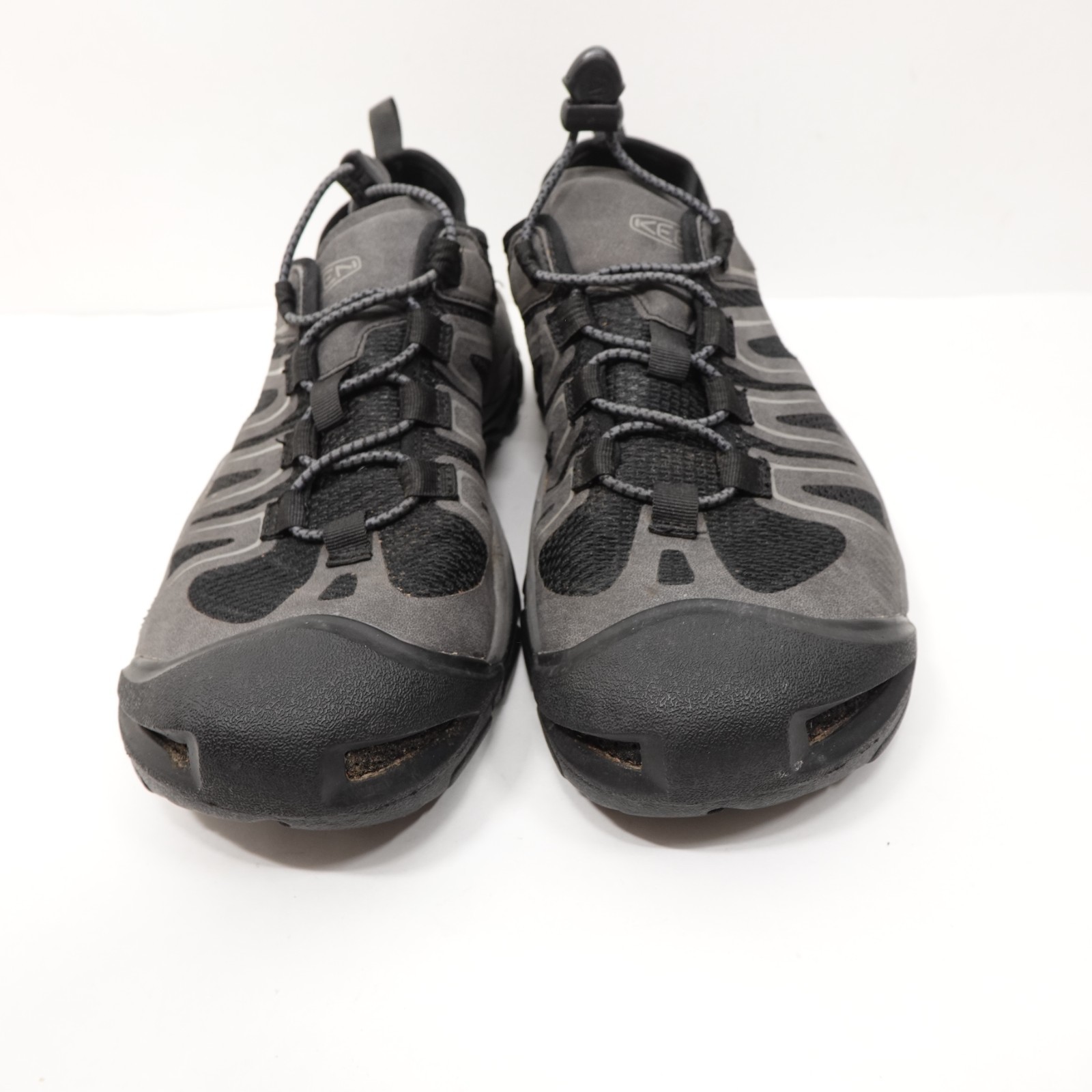 Keen McKenzie Shoes Mens Size 10.5 Black Gray Mesh Hybrid Water Camping Summer Item image 3
