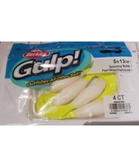 Lot Of 4 Berkley Saltwater Qty 4 CT Packs Of Swimming Mullets Pearl/char... - €20,63 EUR