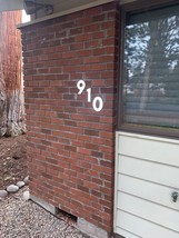Ultra Reflective Home Numbers (Acrylic on Vinyl), extremely reflective address - $13.00+