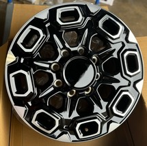 2001-2010 GMC Chevy 2500 3500 HD Black &amp; Machine 20&quot; 8 Lug 8x165 Wheels - $880.11