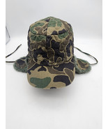 Vtg Youngan Headwear Thinsulate 3M Hunting Camoflage Trapper Winter Fur ... - $44.38 CAD