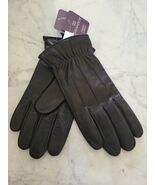 Men&#39;s Grandoe Soft Leather Driving Gloves Black Size Large - $730.32 MXN