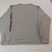 Auburn Tigers Shirt Men's Gray Cotton Pro Edge by Knights Apparel Long Sleeve image 2