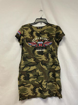 Army Fan Tribe Green Camo Girl&#39;s T-Shirt Dress Size XL NWOT - $5.12