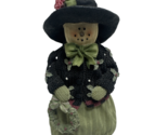 Artisan Flair  Plum Pudding Snowmen Resin Christmas Figurine Vintage Sno... - $15.00