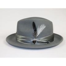 Bruno Capelo Hat Australian Wool Crushable Fedora Giovani UN130 Gft.Gray image 9