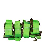 4 x HEAVY DUTY RATCHET TIE DOWN STRAPS 5.5METRE 50MM LASHING 2000kg 2ton... - $36.23 CAD