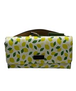 Kate Spade Waist Pack Women S/M Leather Fap Top Belt Bag Lemon Print Fan... - $27.28