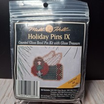 Mill Hill Holiday Pins IX CRYSTAL ANGEL Bead Pin Kit 1999 H89 Cross Stit... - $13.95 Mill Hill Holiday Pins IX CRYSTAL ANGEL Bead Pin Kit 1999 H89 Cross Stit... - $13.95