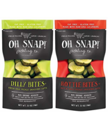Oh Snap! Fresh Pickle Bites Dill &amp; Hottie Variety Pack, 3.25 oz, Pack of 12 - €34,56 EUR