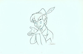 Jon Pinto Original Art SIGNED Walt Disney World Park Peter Pan Gallery P... - $98.99