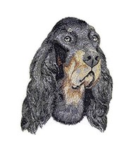 Amazing Dog Faces[Gordon Setter ] Embroidery Iron On/Sew Patch [5.8&quot;x 4.29&quot;][Mad - £10.09 GBP