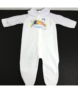 SMURFS VINTAGE 1982 SMURFETTE BABY INFANT OR DOLL One Piece PAJAMAS - €8,44 EUR