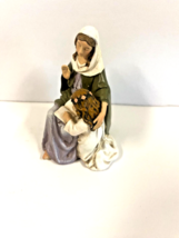 Saints Anne &amp; Blessed Mother Mary 2.75&quot;H Statue,  New #RM-008 - $34.91 CAD