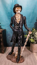 Ebros Skeleton Gentleman Groom in Steampunk Tuxedo and Top Hat Figurine 13&quot;H - £32.75 GBP