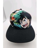  MY HERO ACADEMIA CHARACTERS BIG FACE SUBLIMATED ALL OVER PRINT SNAPBACK... - $23.11 CAD