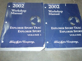 2002 Ford Explorer Sport Trac Service Workshop Shop Repair Manual Set FA... - $99.61