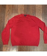 Banana Republic Mens Pullover Sweater Red V Neck Ribbed Long Sleeve L Si... - $327.79 MXN Banana Republic Mens Pullover Sweater Red V Neck Ribbed Long Sleeve L Si... - $327.79 MXN