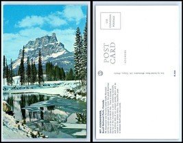 CANADA Postcard - Banff National Park, Mt. Eisenhower BZ4 - £2.36 GBP