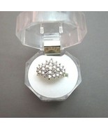14K Diamond Cluster Ring 1CTW 5.84 Grams Size 7 Single Cut Yellow Gold N... - £398.49 GBP