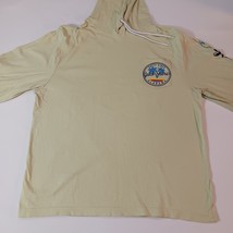 Miami Style Gulf Shores Men's Yellow Combed Cotton Hoodie Pullover Sweatshirt L image 10