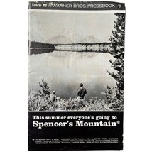 Spencer&#39;s Mountain Pressbook 1963 Henry Fonda Maureen O&#39;Hara Movie Adver... - £7.59 GBP