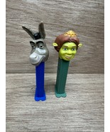PEZ Dispensers Fiona &amp; Donkey From The Movie Shrek - $10.85 CAD