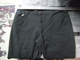 IZOD black denim jeans Size 16 womens STRETCH ~ NM 13218 - €12,17 EUR