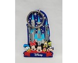 Disney Castle Mickey Minnie Donald Goofy Pluto Keychain - $9.89