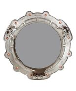 Polished Aluminum Nautical Marine Round Ship Porthole Folding Wall Mirro... - €102,95 EUR