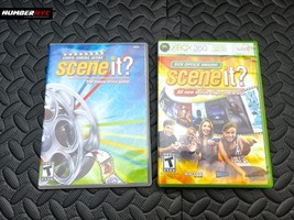 2x Scene It? Xbox 360 Games Lights, Camera, Action &amp; Box Office Smash! - £15.57 GBP