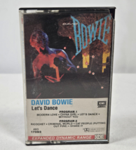 David Bowie Let&#39;s Dance 1983 EMI Cassette Tape SOME WEAR - $4.95