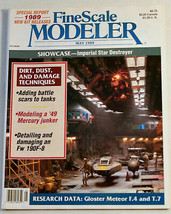 Magazine Fine Scale Modeler May 1989 Vol.7 No.4 Imperial Star Destroyer - £6.62 GBP