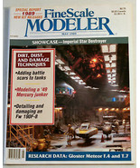 Magazine Fine Scale Modeler May 1989 Vol.7 No.4 Imperial Star Destroyer - £6.72 GBP