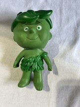 Vintage Jolly Green Giant Sprout Doll Figure 6 Inches Tall Green Eyes - £7.75 GBP
