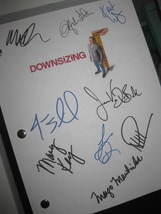 Downsizing 2017 Signed film movie Screenplay Script X9 Autographs Matt Damon Chr - £15.75 GBP