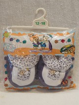 Flintstones 1995 Cave Kids Bamm-Bamm Rubble Slippers Size 12-18 MIP - £6.14 GBP