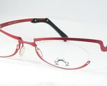 Eye&#39;DC V402 003 Rote Einzigartige Brille EyeDC 47-22-112mm Frankreich (N... - $96.05