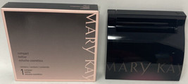 MARY KAY MAGNETIC BLACK COMPACT~UNFILLED~MEDIUM~NIB~COSMETIC MAKEUP~CUST... - £11.72 GBP