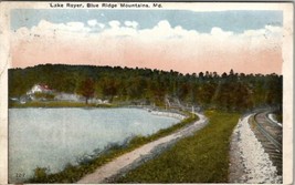 Maryland Lake Royer Blue Ridge Mountains 1923 Pen Mar to Baltimore Postc... - £7.08 GBP