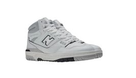 NEW BALANCE 650R SIZE 10 D WHITE BLACK GRAY RETRO BASKETBALL HIGH TOP SN... - $74.15