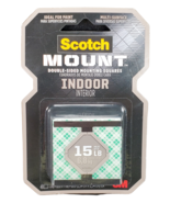 Scotch Indoor Mounting Squares, 1-inch x 1-inch, White, 48-Squares 311P - £6.58 GBP