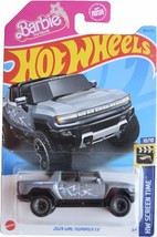 Hot Wheels 2024 GMC Hummer EV, HW Screen Time 10/10 [Gray] Barbie The Movie 184/ - £2.28 GBP