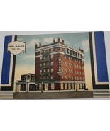 Vintage Hotel McCloud York Nebraska Linen Postcard 1944 - $4.99