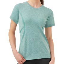 Member&#39;s Mark Ladies Work It Out Active Tee Astro Teal Heathr Women SZ S... - $300.87 MXN