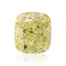 Yellow Diamond - 3.82ct Natural Loose Fancy Light Yellow Canary GIA IF Flwaless - £21,625.56 GBP